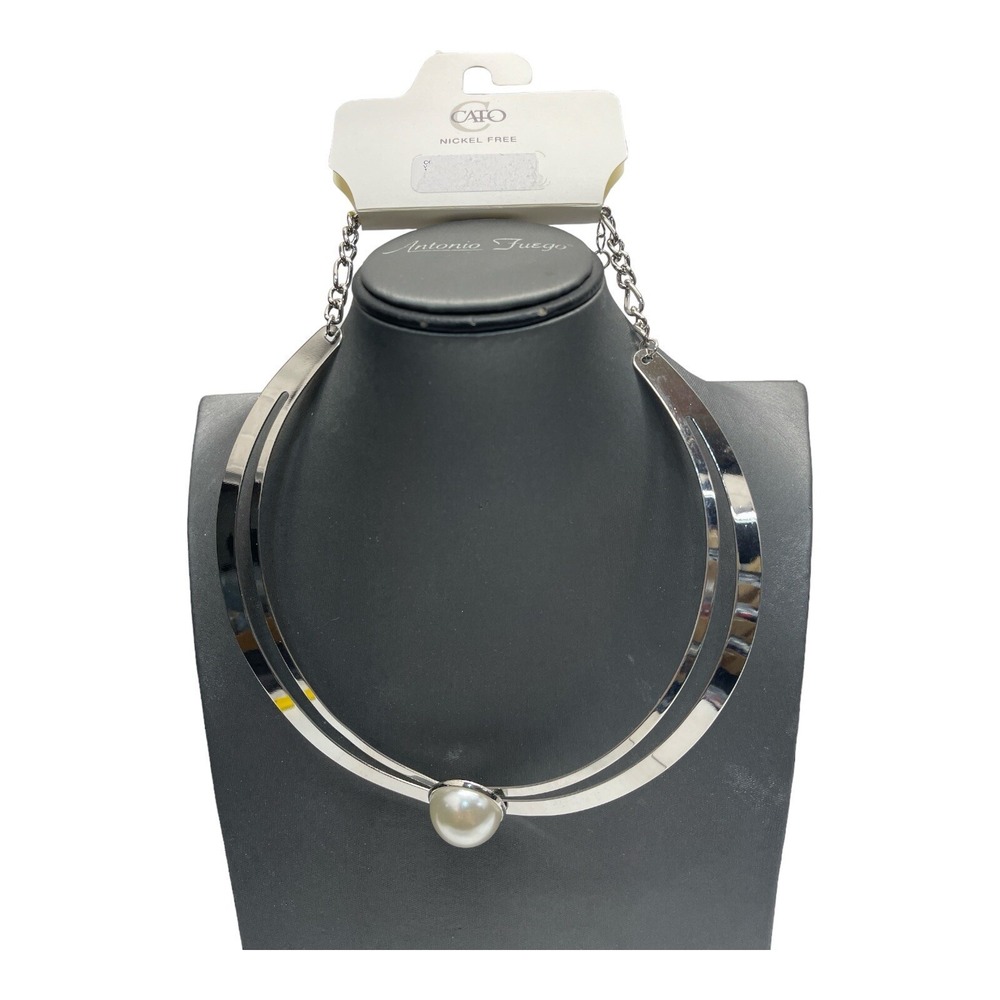 Cato‎ Nickel Free Silver Women's Ivory Necklace